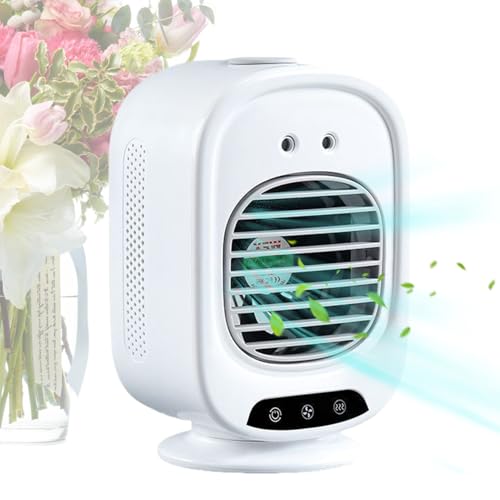 Vhjlfig Sprühnebel Ventilator Tragbar - Kühlgerät USB-Aufladbar - Leises Kleines Sprühgerät Mit 3 Einstellbaren Modi Für Reise Camping Auto Outdoor Vhjlfig Sprühnebel Ventilator Tragbar - Kühlgerät USB-Aufladbar - Leises Kleines Sprühgerät Mit 3 Einstellbaren Modi Für Reise Camping Auto Outdoor von Vhjlfig