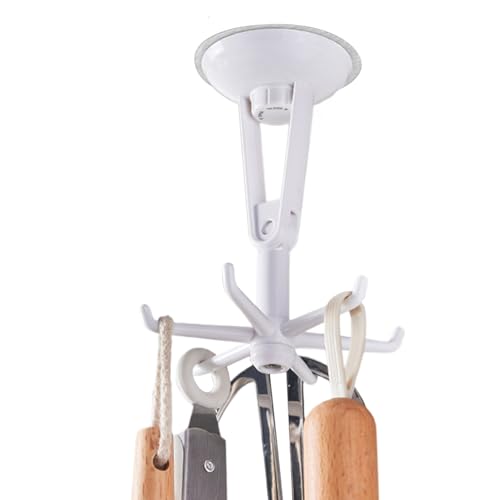 Vhjlfig Utensilien-Aufhänger,360° Drehbarer Unterküchenschrank-Haken - Selbstklebender Organizer-Halter Für Küche, Bad Und Wandmontage Zur Platzsparenden Aufbewahrung Vhjlfig Utensilien-Aufhänger,360° Drehbarer Unterküchenschrank-Haken - Selbstklebender Organizer-Halter Für Küche, Bad Und Wandmontage Zur Platzsparenden Aufbewahrung von Vhjlfig