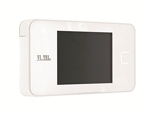 TELESE E0372-60 Digitaler Türspion, Weiß, 3.2" von VI.TEL.