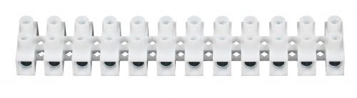 Euroklemmleiste, 4,0-6,0 mm² 12-polig weiss Euroklemmleiste, 4,0-6,0 mm² 12-polig weiss von ViD