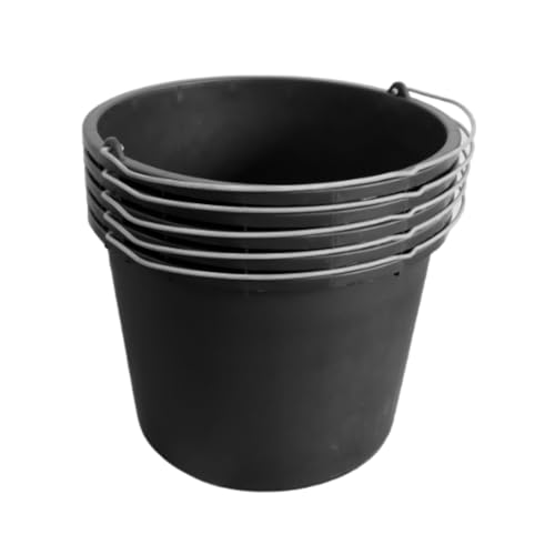ViD® 10 Stück Mörteleimer/Betoneimer 12 Liter | Ø30 x 23 cm | Putzeimer/Zementeimer/Baueimer von ViD