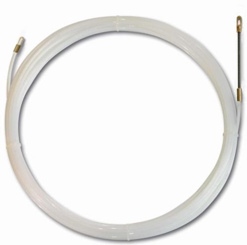 ViD® Ersatzband/Kabeleinzugsband, Polyamid-Nylonband durchsichtig Ø 4 mm x 15 m | ideales Einzugsband zur Kabelverlegung von ViD