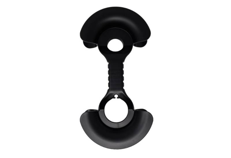 ViD Kabelaufwickler Kabelhantel schwarz für Kabellänge 2-25 m Kabeltrommel von ViD