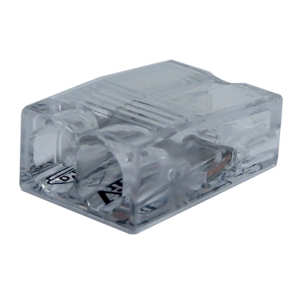 ViD Verbindungsklemme VC02 Mini-Steckklemme 100 Stück, 2-polig, 0,5 - 2,5 mm² ViD Verbindungsklemme VC02 Mini-Steckklemme 100 Stück, 2-polig, 0,5 - 2,5 mm² von ViD