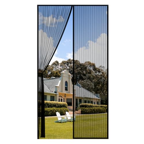 ViShawtek Fliegengitter Tür, Fliegengitter Balkontür Ohne Bohren,Schwarz Insektenschutz Balkontür 90x230cm ViShawtek Fliegengitter Tür, Fliegengitter Balkontür Ohne Bohren,Schwarz Insektenschutz Balkontür 90x230cm von ViShawtek
