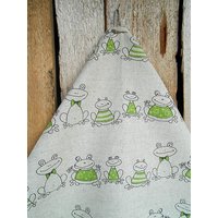 Frosch Handtuch Dekor Grüner Geschirrtuch Hand Küchentuch Geschenk Für Mama Weihnachtsgeschenk Geburtstagsgeschenk Stoff Frosch-Liebhaber von ViViCreative