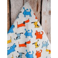 Hundetuch Hundegeschenk Hundedeko Leinen Geschirrtuch Hundeliebhaber Geschenk Handtuch Küchentuch Tierdeko Weihnachtsgeschenk Geburtstagsgeschenk von ViViCreative
