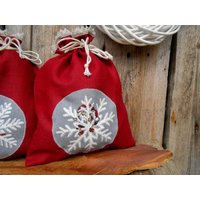 Weihnachtsgeschenke Wickelschneeflocken Weihnachtssack Schneeflocken Geschenktasche Weihnachtsgeschenk Tasche Stoff Weihnachten Wrap Gott Jul Weihnachtsgeschenke Wickelschneeflocken Weihnachtssack Schneeflocken Geschenktasche Weihnachtsgeschenk Tasche Stoff Weihnachten Wrap Gott Jul von ViViCreative