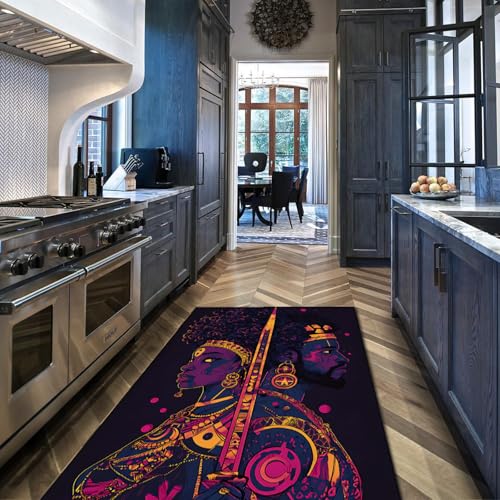 Via Vela Kreativer Designbereich Teppiche Exotische abstrakte Fantasie Mann und Frau Muster Waschbarer Rutschfester dünner Teppich mit niedrigem Flor für den Innenbereich 180x270cm Via Vela Kreativer Designbereich Teppiche Exotische abstrakte Fantasie Mann und Frau Muster Waschbarer Rutschfester dünner Teppich mit niedrigem Flor für den Innenbereich 180x270cm von Via Vela