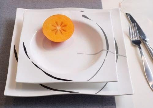 Via by R&B Geschirr-Serie Dacapo Material Speiseteller eckig Dacapo Via by R&B Geschirr-Serie Dacapo Material Speiseteller eckig Dacapo von Via by Ritzenhoff und Breker