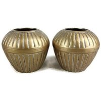 Antike Bronze Kerzenhalter-Set von ViaCodice