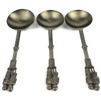 Vintage Zinn Löffel 3Er Set Frieling Germany von ViaCodice