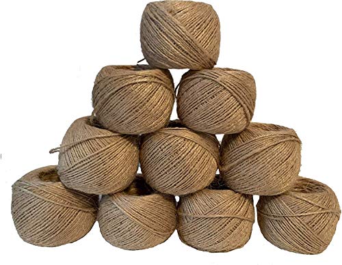 ViaForest 10x100 M Jute Schnur Kordel Natur fur Garten Pflanzen Basteln Paketschnur von ViaForest