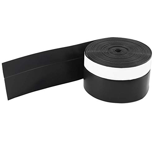 ViaGasaFamido 1 Rolle Dichtungsstreifen 5M 45mm Tür Fenster Wind Staubschutz Dichtungsstreifen Silikonkautschuk Schwarz von ViaGasaFamido