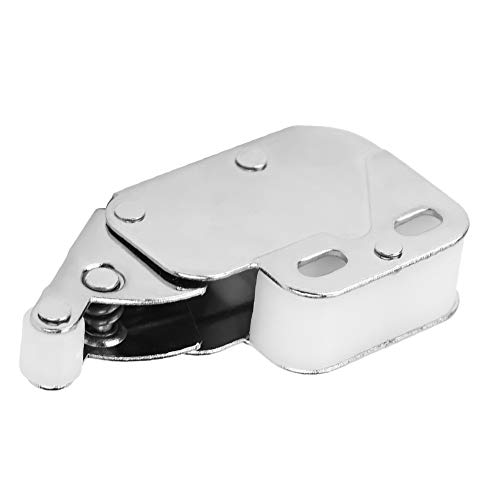 10PCS Prompt Push-In Latch, Mini Tip Lock Schrankverriegelung Bounce Cabinet Türschloss für die Heimdekoration Automatischer Federverschluss von ViaGasaFamido
