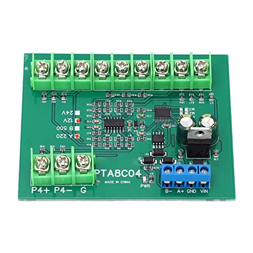 4-Kanal-PT100-RTD-RS485-Temperatursensorplatine, Temperaturerfassungsmodul, Modbus-RTU-Widerstandskollektor Zur Temperaturerfassung (A220 DC24V) von ViaGasaFamido