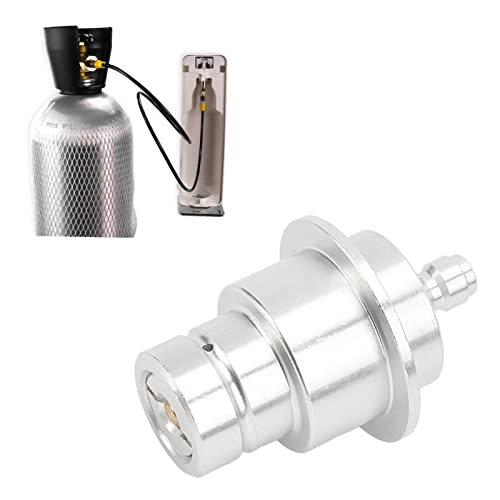 8 Mm Aluminiumlegierung CO2 Adapter DUO und TERRA Typ Soda Maker Adapter Stecker(Silber) von ViaGasaFamido