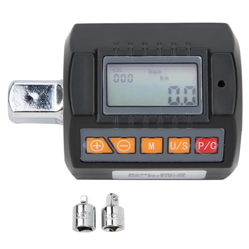 ViaGasaFamido Digitales Drehmomentmessgerät - Tragbarer Drehmomentschlüssel mit Hochpräziser Schraubenschlüsseladapter für Behälterdeckel Dichtungsprüfung, Znc-30 3-30 Nm, Drehmomentmonitor ViaGasaFamido Digitales Drehmomentmessgerät - Tragbarer Drehmomentschlüssel mit Hochpräziser Schraubenschlüsseladapter für Behälterdeckel Dichtungsprüfung, Znc-30 3-30 Nm, Drehmomentmonitor von ViaGasaFamido