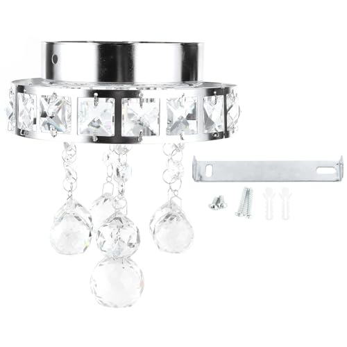 Kristall Deckenleuchte G4 Lampenhalter Moderner Kristall Kronleuchter Luxus Deckenlampe 3 Lichter für Wohnzimmer Esszimmer Schlafzimmer Küche Korridor Home Dekoration von ViaGasaFamido