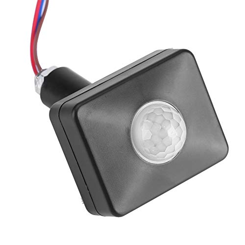 ViaGasaFamido PIR-Sensor-LED-Dimmerschalter, Pir-Schalter Infrarot-Wand-Pflaster-Schalter Präsenzsensor-Schalter für SchalterHautpflege von ViaGasaFamido