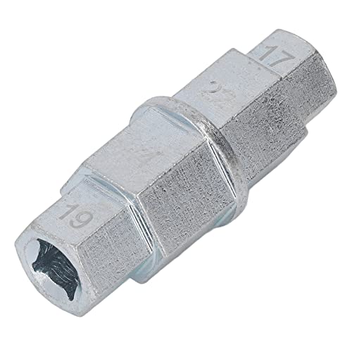 Sechskant-Achsenwerkzeug für Motorräder Multifunktions-Sechskant-Inbus-Vorderrad-Spindel-Steckschlüssel-Adapter Sechskant-Achsen-Spindel-Adapter 17 Mm 19 Mm 22 Mm 24 Mm(Silber) von ViaGasaFamido
