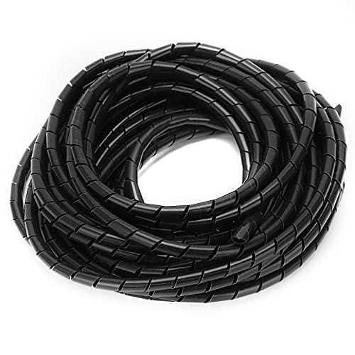 Spiral-Wire-Wrap Kabelschlauch-Schlauch Weiches Gratfreies Flexibles Kabel-Organizer-Management T Für Die Verkabelung Im Computerraum Werkstatt Φ8 Mm 10 Meter,Kabeltrommel-Schlauchaufroller von ViaGasaFamido