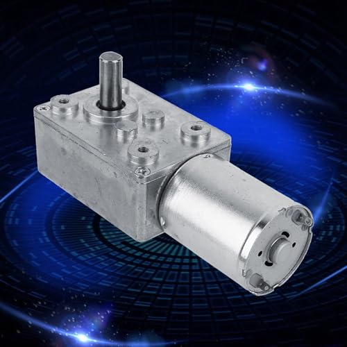 ViaGasaFamido 12 -V -Getriebe Motor Hohe Drehmoment Reversible DC Reduktion Motor CW CCW Elektrik Getriebe für Türöffner Miniatur -Winchroboter Drehungstisch (62 U/min) von ViaGasaFamido