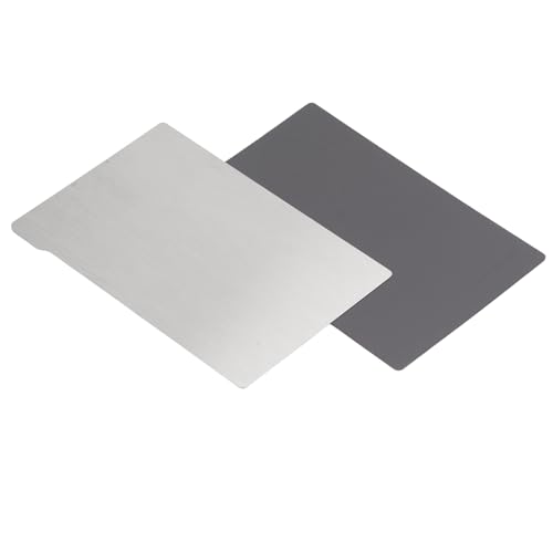 ViaGasaFamido 150 X 95 Mm Flexible Bauplatte 0,5 Mm Dünne PEI -Blech -LCD -LCD -Halshärtungsstahlplattform mit Strukturierter Oberfläche für 3D -Drucker von ViaGasaFamido