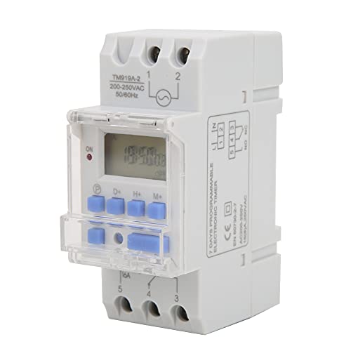 ViaGasaFamido 200 Bis 250 VAC 16A 35mm DIN Rail MOUNDTIMER Schalter 1 Min Bis 168 Stunden Programmierbares Digitales LCD -Display -Timer -Switches ViaGasaFamido 200 Bis 250 VAC 16A 35mm DIN Rail MOUNDTIMER Schalter 1 Min Bis 168 Stunden Programmierbares Digitales LCD -Display -Timer -Switches von ViaGasaFamido