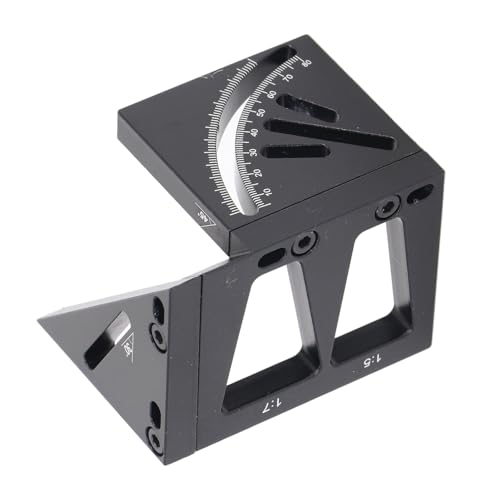 ViaGasaFamido 3D -Multi -Winkel Messanlyer, 69,90,45 Grad Aluminiumlegierung Holzbearbeitungsquadrat Prospraktor für Holzbearbeitungsprojekte, Hochgenauigkeits Layout Tool, Kompakt und Tragbar, ViaGasaFamido 3D -Multi -Winkel Messanlyer, 69,90,45 Grad Aluminiumlegierung Holzbearbeitungsquadrat Prospraktor für Holzbearbeitungsprojekte, Hochgenauigkeits Layout Tool, Kompakt und Tragbar, von ViaGasaFamido