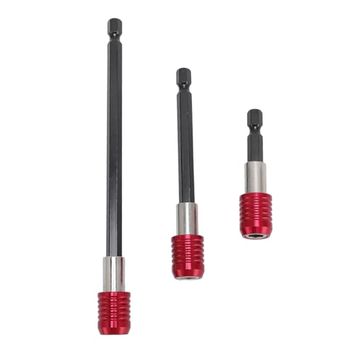 ViaGasaFamido 3pcs Legierter Stahlbohrer Bit Extender Set 60 Mm, 100 Mm und 150 Mm Magnetischer Hex -Schaftschraubendreherbitverlängerung für Tiefe Lochbohrungen, Enge Räume und ViaGasaFamido 3pcs Legierter Stahlbohrer Bit Extender Set 60 Mm, 100 Mm und 150 Mm Magnetischer Hex -Schaftschraubendreherbitverlängerung für Tiefe Lochbohrungen, Enge Räume und von ViaGasaFamido