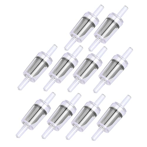 ViaGasaFamido 4 Mm PP Luftpumpe Aquarium -Prüfventil, 10 Stcs One -Way Stoppventil für Fischtank, Ersatz für Gebrochene Ventile, Hochdruckkapazität, Gute Thermische Leistung, Weit Verbreitete, (4mm ViaGasaFamido 4 Mm PP Luftpumpe Aquarium -Prüfventil, 10 Stcs One -Way Stoppventil für Fischtank, Ersatz für Gebrochene Ventile, Hochdruckkapazität, Gute Thermische Leistung, Weit Verbreitete, (4mm von ViaGasaFamido