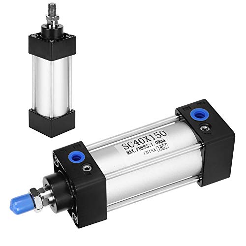 ViaGasaFamido 40 Mm Doppelte Luftzylinder, Pneumatische Komponenten der Aluminiumlegierung, Industriezylinder, Praktisches Werkzeug für eine Breite Arbeitsweise, die für den Langfristigen Gebrauch ViaGasaFamido 40 Mm Doppelte Luftzylinder, Pneumatische Komponenten der Aluminiumlegierung, Industriezylinder, Praktisches Werkzeug für eine Breite Arbeitsweise, die für den Langfristigen Gebrauch von ViaGasaFamido