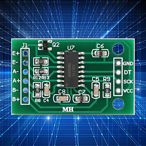 ViaGasaFamido 5 Kg Gewichtssensor, Hx711 -Modul mit Hoher Genauigkeit, Stabile Leistung, Projektzubehör, Drucksensor, Lastzellgewichtssensor von ViaGasaFamido