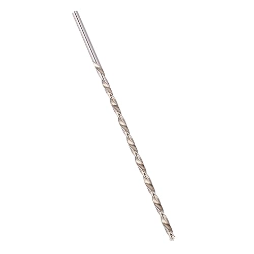 ViaGasaFamido 5 Mm HSS Extra Long Twist Drill Bit, Gerade Schaft -Twist -Bohrer für Aufprallbohrungen Im Block, Mauerwerk, Beton, Effizientes Bohren mit Premium Material von ViaGasaFamido