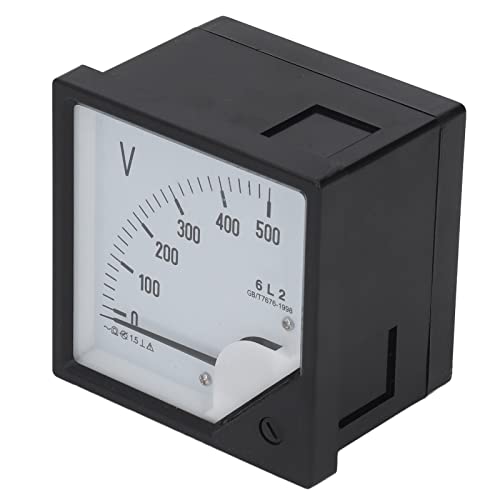 ViaGasaFamido AC 0-500V Spannungsmesser Analog Voltmeter, Panel-Volt-Messgerät mit Breiter Messbereich, Hohe Genauigkeit für den Industriellen Gebrauch, Klare Anzeige, Einfach zu Installieren ViaGasaFamido AC 0-500V Spannungsmesser Analog Voltmeter, Panel-Volt-Messgerät mit Breiter Messbereich, Hohe Genauigkeit für den Industriellen Gebrauch, Klare Anzeige, Einfach zu Installieren von ViaGasaFamido