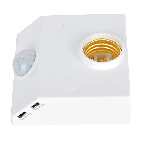 ViaGasaFamido AC100V Bis 265 V Infrarotsensor Motion Switch 15s Bis 4 Minuten Einstellbare Verzögerung Einstellbare Menschliche Körpersensor E27 Lampenhalter für LED -Lampen ViaGasaFamido AC100V Bis 265 V Infrarotsensor Motion Switch 15s Bis 4 Minuten Einstellbare Verzögerung Einstellbare Menschliche Körpersensor E27 Lampenhalter für LED -Lampen von ViaGasaFamido