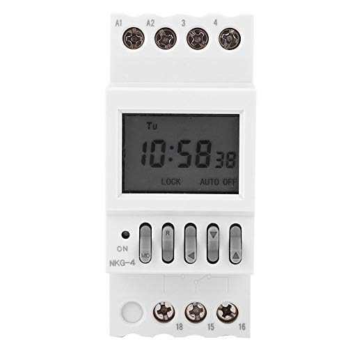 ViaGasaFamido AC220V 3A DIN -Schienentyp -Timerschalter 1s Bis 99s Glockenzeitkontrolle Programmierbarer Zeitsteuerungsschalter für Schulglocken- und Fabrikglockenkontrolle ViaGasaFamido AC220V 3A DIN -Schienentyp -Timerschalter 1s Bis 99s Glockenzeitkontrolle Programmierbarer Zeitsteuerungsschalter für Schulglocken- und Fabrikglockenkontrolle von ViaGasaFamido