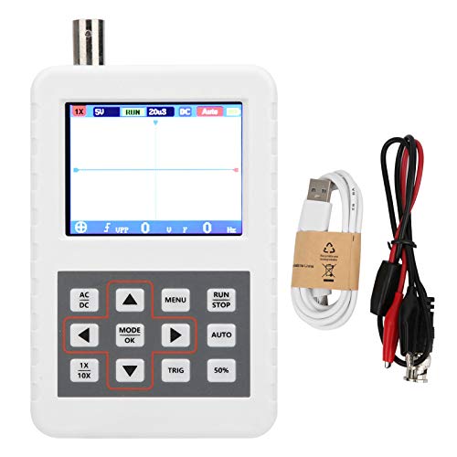 ViaGasaFamido Digitales Oszilloskop Handgehaltener 2,4-Zoll-LCD-Bildschirm Dso Pro 5M 20Msps 5V Einzel-/Normal-/Auto-Modus-Oszilloskop-Kit Mit Passender Sonde,Oszilloskop ViaGasaFamido Digitales Oszilloskop Handgehaltener 2,4-Zoll-LCD-Bildschirm Dso Pro 5M 20Msps 5V Einzel-/Normal-/Auto-Modus-Oszilloskop-Kit Mit Passender Sonde,Oszilloskop von ViaGasaFamido
