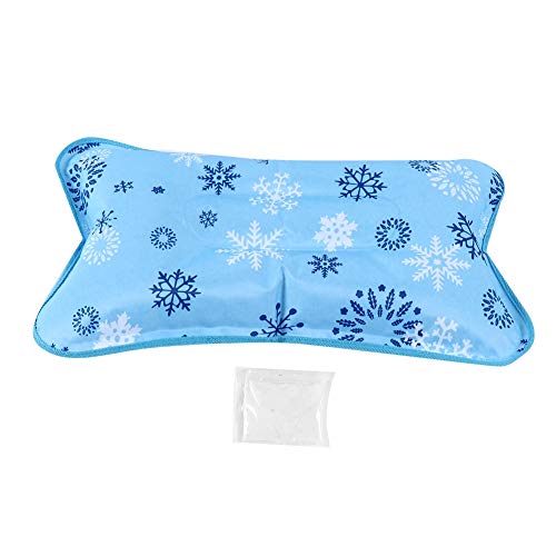 ViaGasaFamido EIS Kissen, Kinder Erwachsene wasserdicht EIS Kissen Kühlkissen Wasser Kissen für Home Travel Sleeping(48 * 30CM) von ViaGasaFamido