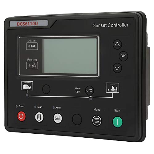 ViaGasaFamido Elektronischer Generator-Controller, Verbesserte Steuerfunktion, Mehrsprachunterstützung, Benutzerfreundliche Anzeige, Stromüberwachung und AMF-Funktion, 8 mit: Sprachen, ViaGasaFamido Elektronischer Generator-Controller, Verbesserte Steuerfunktion, Mehrsprachunterstützung, Benutzerfreundliche Anzeige, Stromüberwachung und AMF-Funktion, 8 mit: Sprachen, von ViaGasaFamido