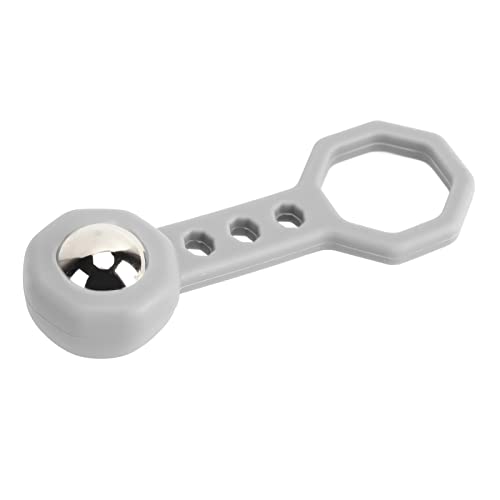 ViaGasaFamido Leistungsstarker Magnetstollen -Finder, Impact -Widerstand, Hanging Loch Design für Lanyard Schnell und Genau Finden Sie Schrauben und Nägel an der Wand, Supersaugung, Einfacher (GREY) von ViaGasaFamido