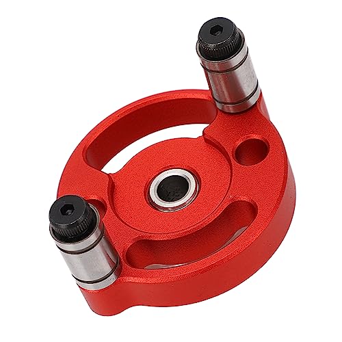ViaGasaFamido Mitte Locating Punch Set, Aluminiumlegierung Doweling Jig mit Bohrerbits, Einfache Einstellung für Verschiedene Holzplattendicken, Schnelle Positionierung für Nahtloses Spleißen, (Rot) ViaGasaFamido Mitte Locating Punch Set, Aluminiumlegierung Doweling Jig mit Bohrerbits, Einfache Einstellung für Verschiedene Holzplattendicken, Schnelle Positionierung für Nahtloses Spleißen, (Rot) von ViaGasaFamido
