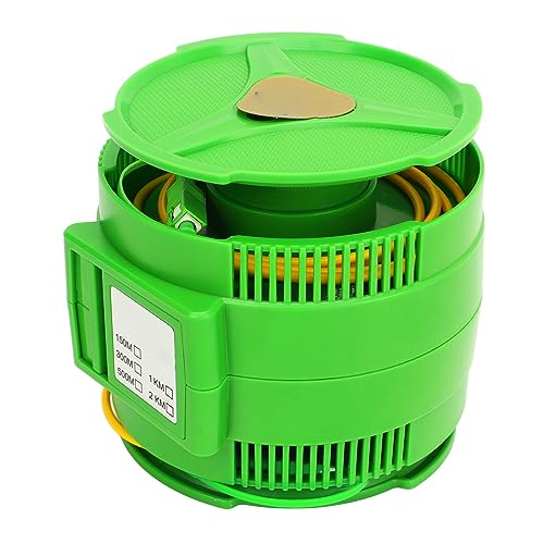 ViaGasaFamido OTDR -Glasfasertest -Kabel Kabelbox, SCAPC SCAPC Einzelmodus für Kabel 1310 oder 1550 Nm, Push Pull Deckel Design, ABS Material, Tragbar, mit Einfachem Zugriff und Speicher (1000M) von ViaGasaFamido