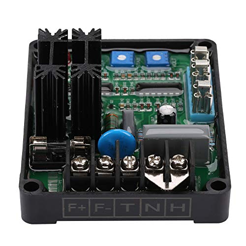 ViaGasaFamido Spannungsregler -Genset, Universal AVR Generator Automatic, 110220440 VAC -Eingang 8a, mit Unter Frequenz, für Stabile Leistung von ViaGasaFamido