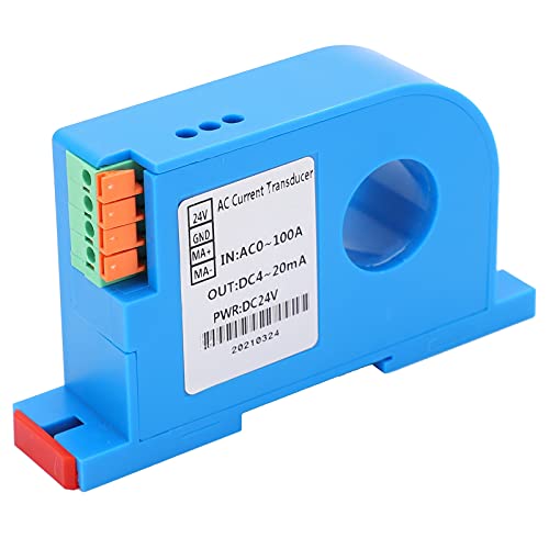 ViaGasaFamido Stromübertrager, Hohe Messung Isoliertes Design Easy Installation Wechselstromstrom -Sender DC24V -Ausgang für Generatoren, Motoren, Leistungsverteilungsschränke ViaGasaFamido Stromübertrager, Hohe Messung Isoliertes Design Easy Installation Wechselstromstrom -Sender DC24V -Ausgang für Generatoren, Motoren, Leistungsverteilungsschränke von ViaGasaFamido