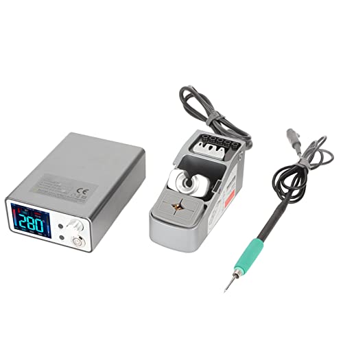 ViaGasaFamido T3B 100 Bis 240 V Smart-Lötstation Elektrischer Lötkolben Lötstation mit Konstanter Temperatur und T210-Griffreparatur-Schweißwerkzeug-Set(EU Plug) von ViaGasaFamido