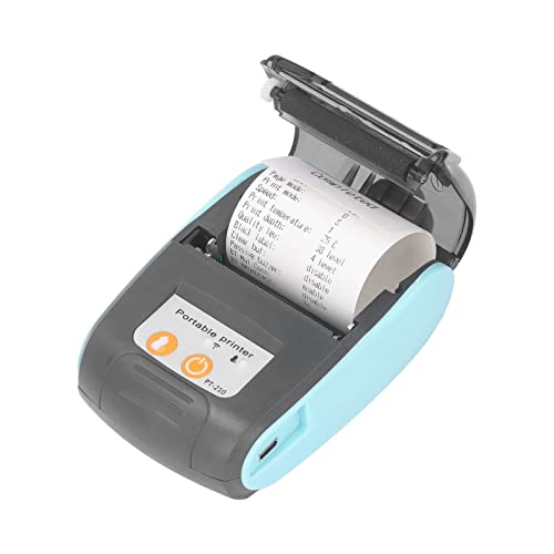 ViaGasaFamido Thermal -Quittungsdrucker 58mm Mini Thermal POS -Drucker Tragbarer Persönlicher Rechnungsdrucker für Pakete von ViaGasaFamido