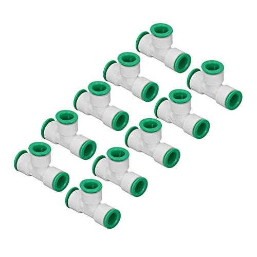 ViaGasaFamido Wasseranschluss Tee-Stecker Druckresistent Gartenwässerung 3-Wege-Stecker Verdickte PPR-Material Einfacher Installation für Kaltwasserdrucksysteme mit Bewässerung und (20MM) von ViaGasaFamido