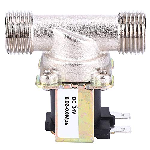 ViaGasaFamido Wasserlufteinlassventil Messing Normal Geschlossen DC24V G1/2 NC Guided One Way Electric Magnet Ventil Kurzfristiges Quotensystem 0,2~0,8 MPa für das Haushaltssystem ViaGasaFamido Wasserlufteinlassventil Messing Normal Geschlossen DC24V G1/2 NC Guided One Way Electric Magnet Ventil Kurzfristiges Quotensystem 0,2~0,8 MPa für das Haushaltssystem von ViaGasaFamido